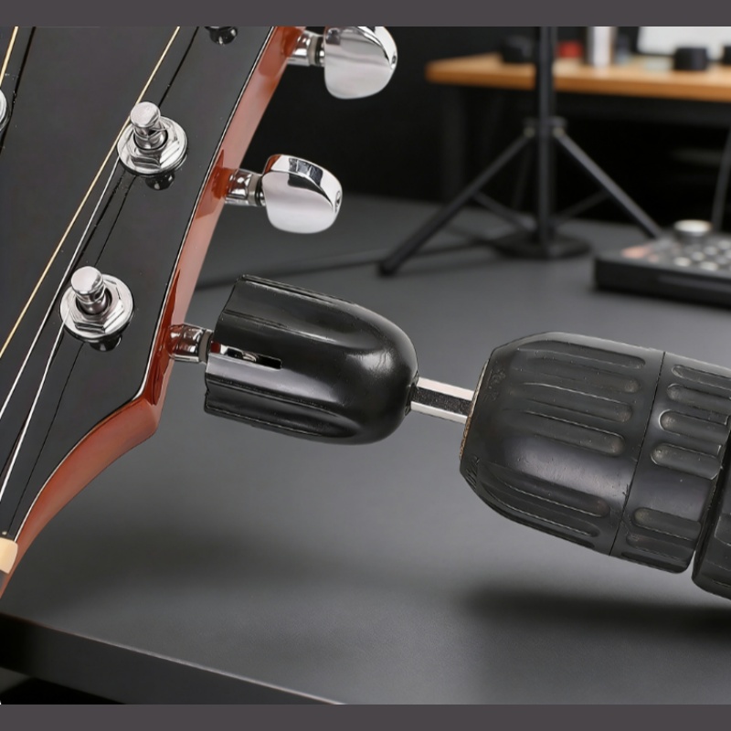 Guitar Slide Tube - 1Pc Guitar String Winder Drill Electric