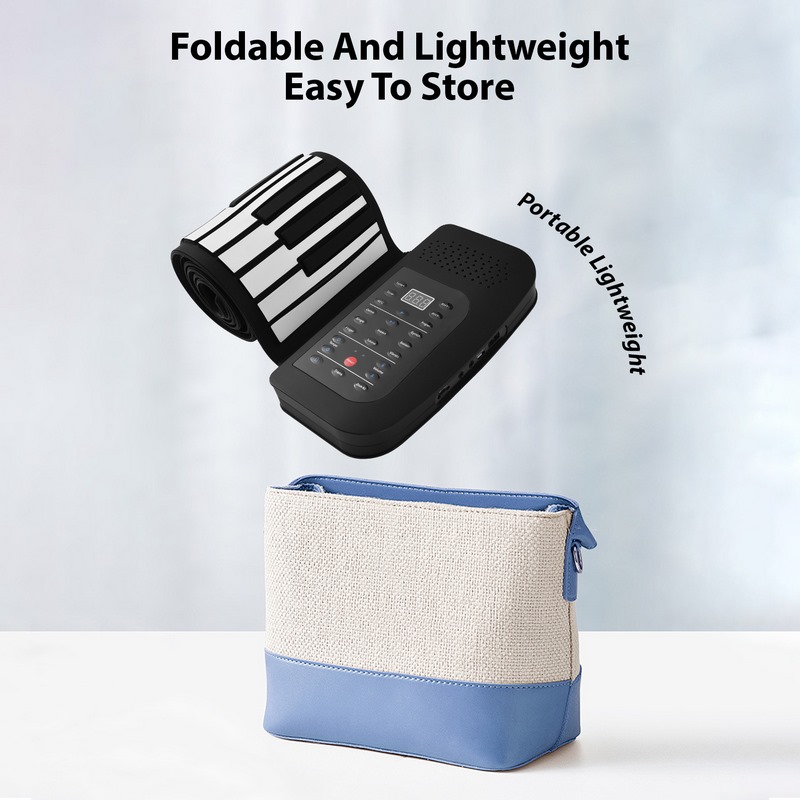 88‑Key Roll‑Up Portable Silico - Piano Sustain Pedal 评论和价格