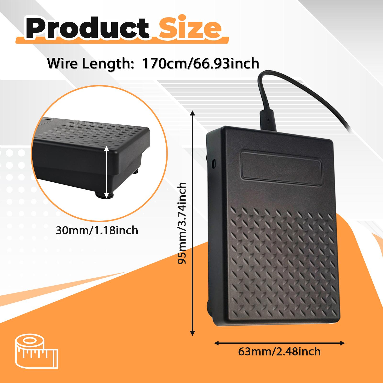 Compact 3.5mm Plug Sustain Ped - Piano Sustain Pedal 评论和价格