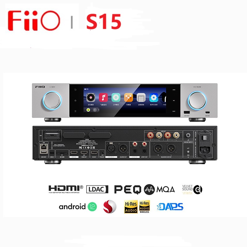 FiiO S15 Desktop Hi-Res Audio  - Audio Without Music 评论和价格