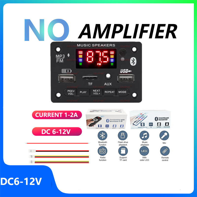 Without an amplifier Bluetooth - Audio Without Music 评论和价格