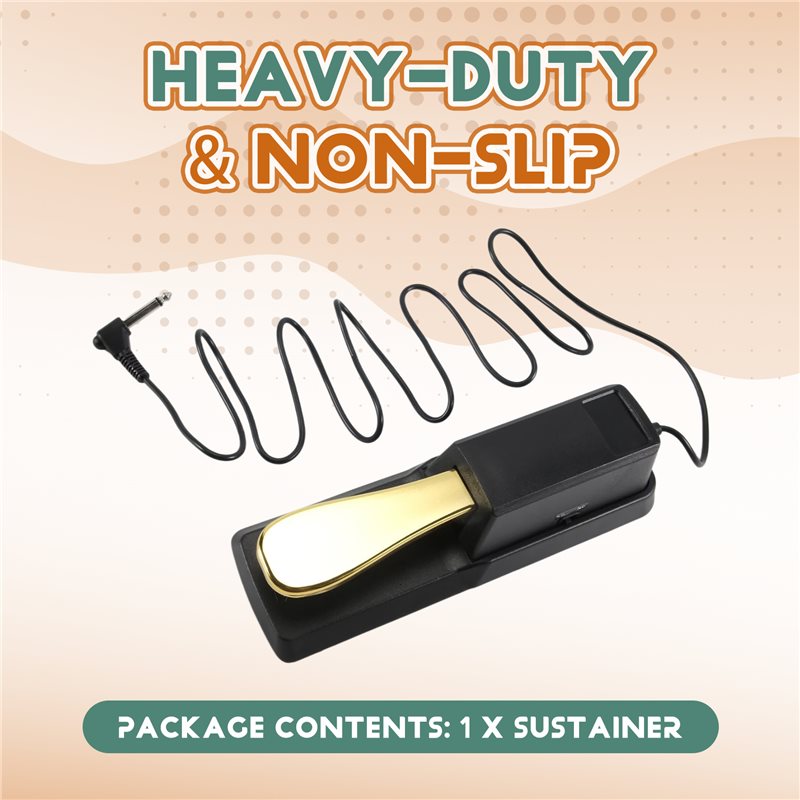 Y67A-Universal Sustain Pedal N - Piano Sustain Pedal 评论和价格