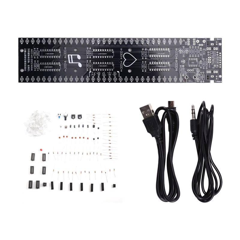 CJSD-30 Sections DIY LED Audio - Audio Without Music 评论和价格
